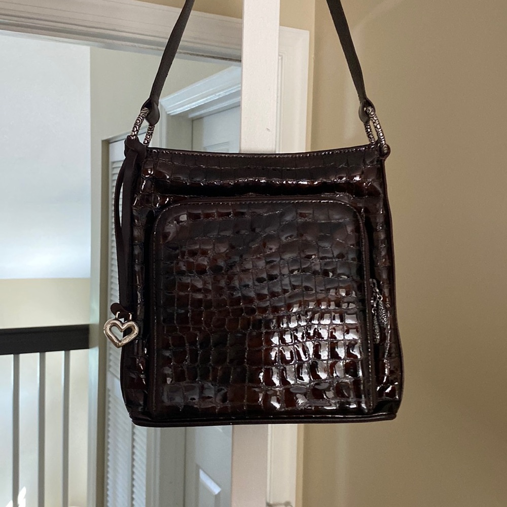 Brown leather, Brighton bag